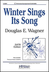 Winter Sings Its Song SATB choral sheet music cover